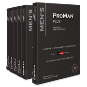 Natural Pharmaceuticals ProMan® Plus Opakowanie suplementu diety ProMan® Plus.